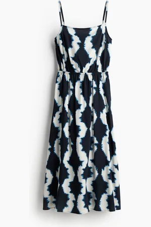 H&M Vestido de tirantes en viscosa