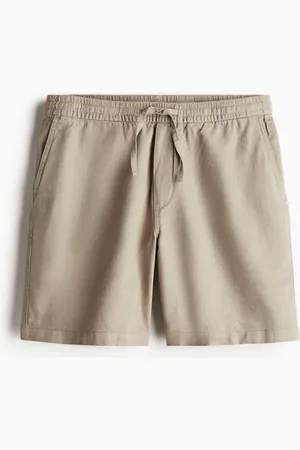 H&M Shorts Relaxed Fit en mezcla de lino