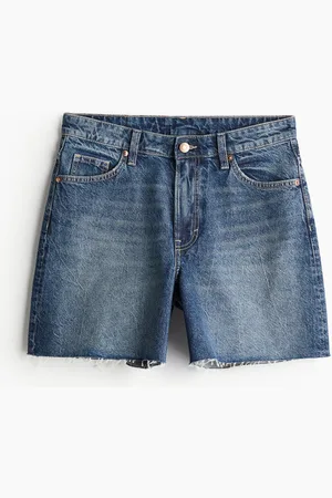 H&M Shorts Bermuda High Denim