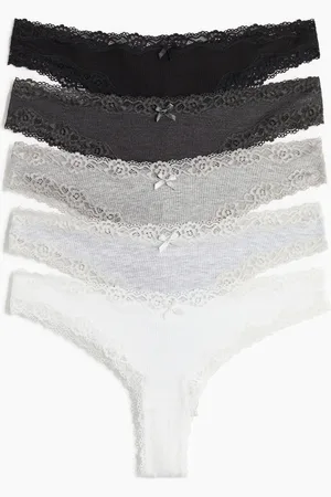 H&M 5-pack de panties Brazilian