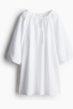 H&M Vestido en seersucker