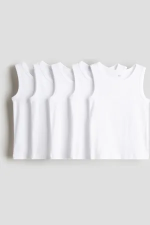 H&M 5-pack Playeras de algodón