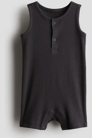 H&M Mono de algodón acanalado