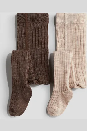 H&M 2-pack Mallas en mezcla de lana