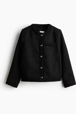H&M Saco en tejido texturizado