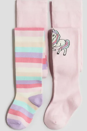 H&M 2-pack de mallas en punto fino