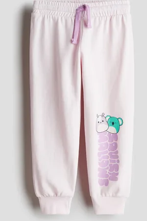 H&M Joggers de algodón con diseño
