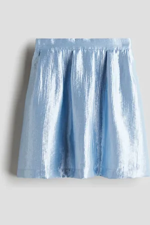 H&M Falda brillosa
