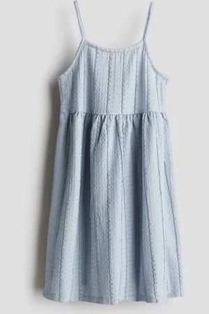 H&M Vestido en punto texturizado