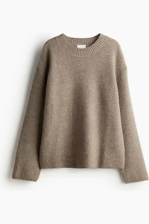 H&M Suéter en tejido acanalado