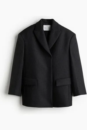 H&M Blazer de botonadura sencilla en mezcla de lana