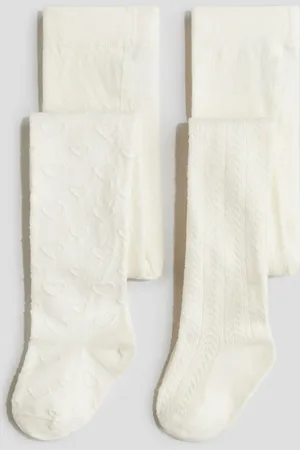 H&M 2-pack de mallas en punto fino