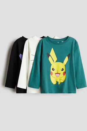 H&M 3-pack Playeras de manga larga