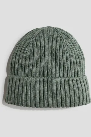 H&M Gorro en tejido acanalado