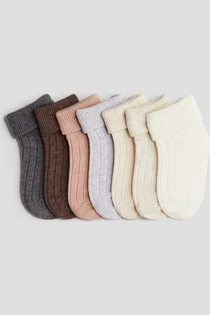 H&M 7-pack de calcetines acanalados