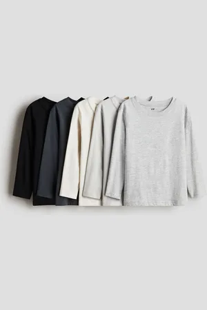 H&M 5-pack Playeras manga larga