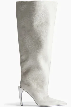 H&M Botas de piel oversized