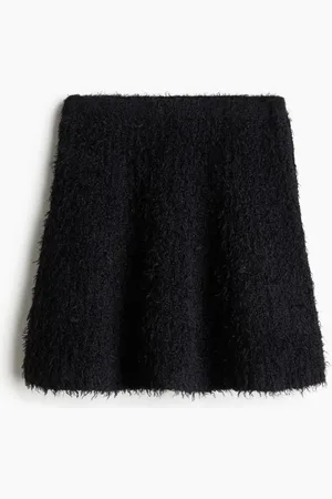 H&M Falda con vuelo en tejido vaporoso
