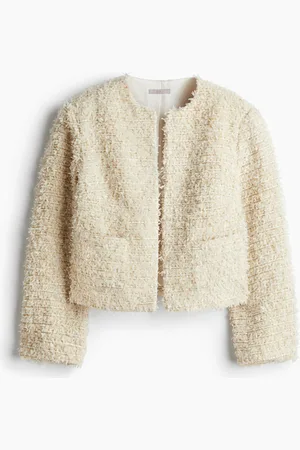 H&M Saco en tejido texturizado