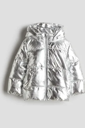 H&M Chamarra puffer con brillo