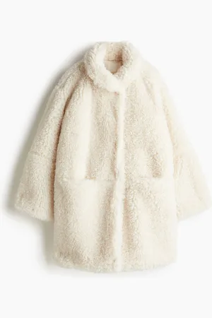 H&M Abrigo de pelo sintético