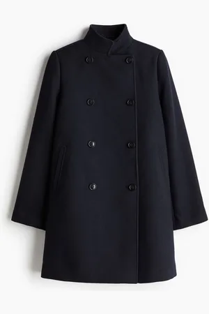 H&M Sobretodo de botonadura doble