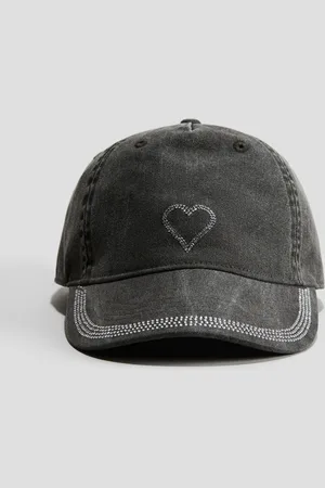 H&M Gorra decorada con pedrería
