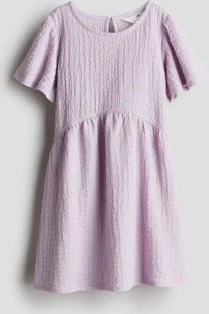 H&M Vestido en punto texturizado
