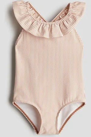 H&M Traje de baño con borde de olán