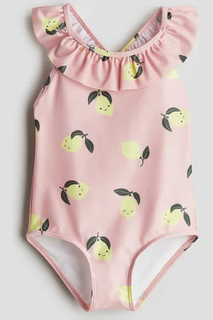 H&M Traje de baño con borde de olán