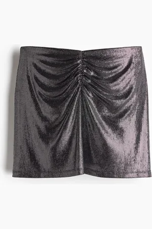 H&M Minifalda con brillos
