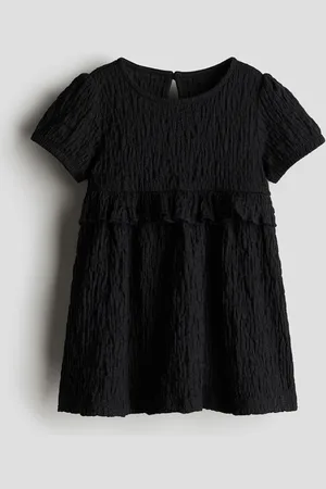 H&M Vestido en punto corrugado