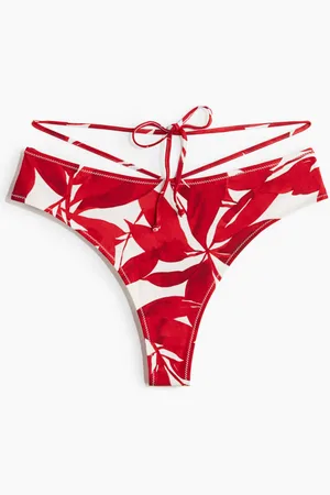 H&M Bragas de bikini Brazilian con lazos