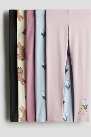 H&M 5-pack Leggings de algodón