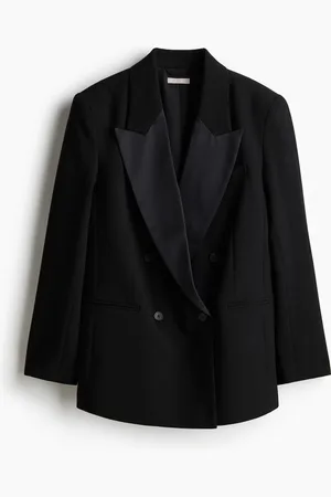 H&M Blazer de esmoquin oversized
