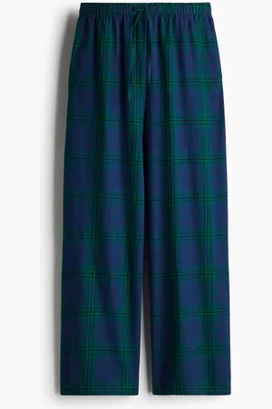 H&M Pantalón de pijama en franela de algodón