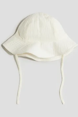 H&M Gorro para el sol en muselina de algodón