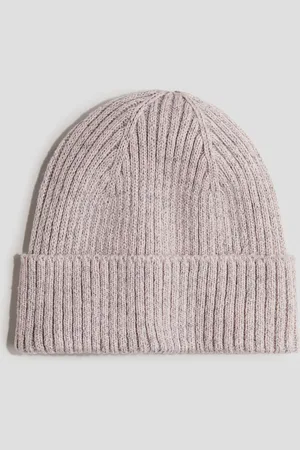 H&M Reflective rib-knit beanie