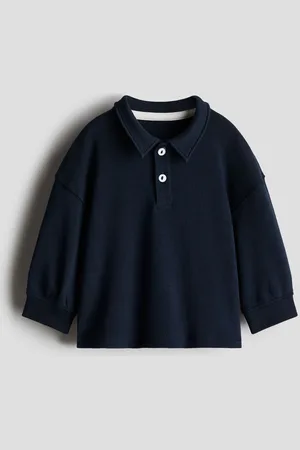 H&M Playera polo de manga larga