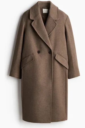 H&M Abrigo de botonadura doble