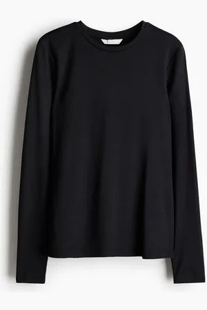 H&M Playera de manga larga en microfibra
