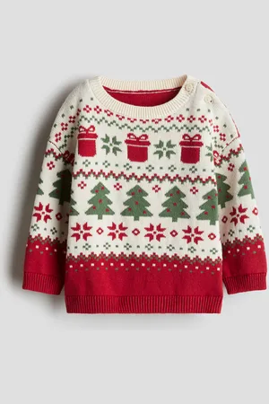 H&M Suéter en tejido jacquard