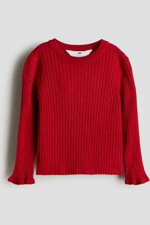 H&M Suéter en tejido acanalado