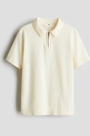 H&M Playera polo con zíper