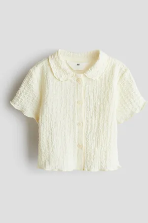 H&M Blusa en punto corrugado