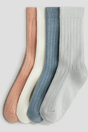 H&M 4-pack Calcetines acanalados