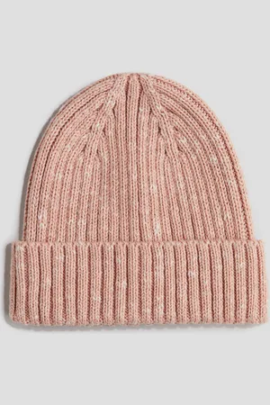 H&M Gorro en tejido acanalado de algodón
