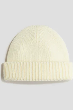 H&M Gorro en tejido acanalado