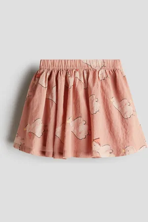 H&M Falda en seersucker con diseño