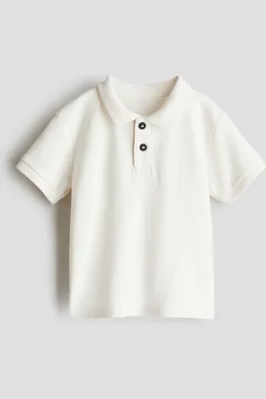 H&M Cotton piqué polo shirt